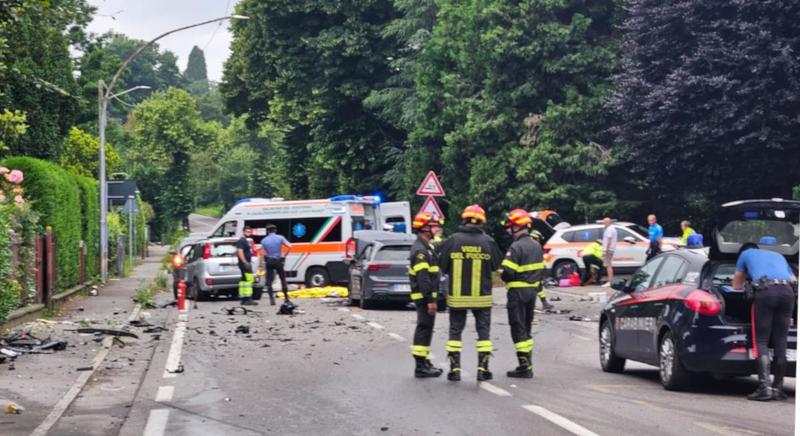 Olgiate Molgora, tragico incidente sulla Briantea: muore pensionato di 74 anni. Feriti 4 giovani, 2 sono gravi