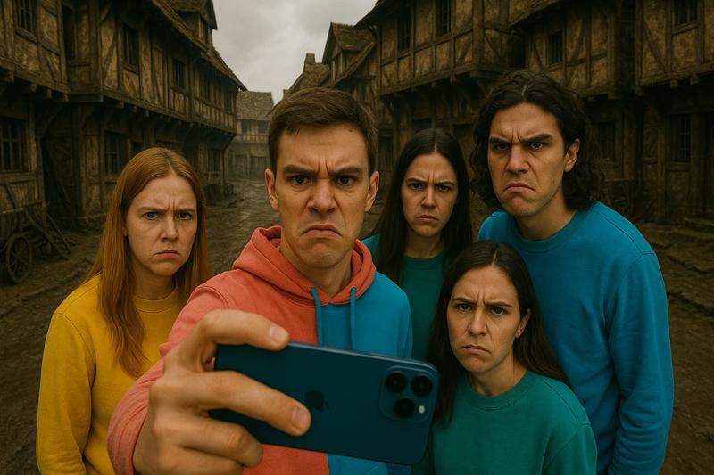 TikTokers contra a Idade Média