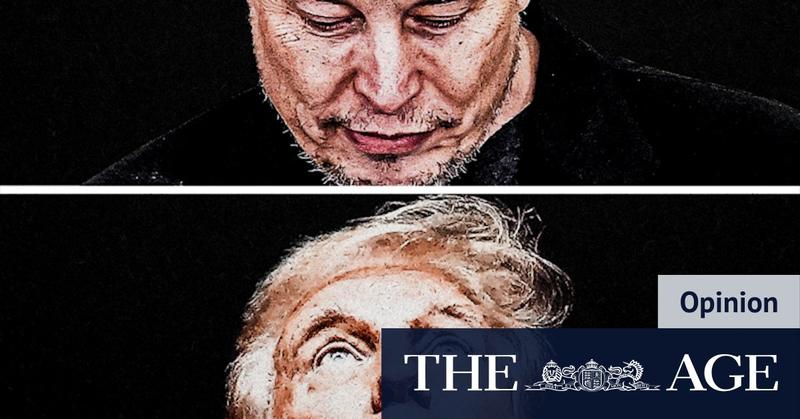 Trump v Musk is the final battle before a catastrophe