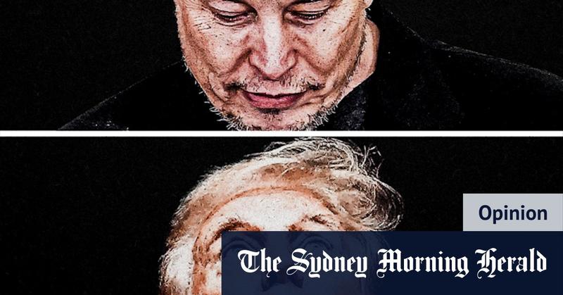 Trump v Musk is the final battle before a catastrophe