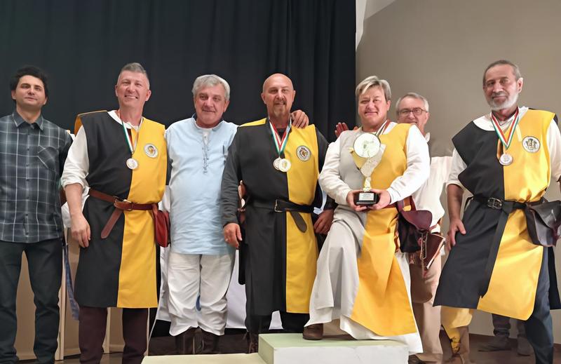 Trionfo per la Compagnia arcieri e balestrieri ‘Filippo degli Ariosti’ al campionato nazionale