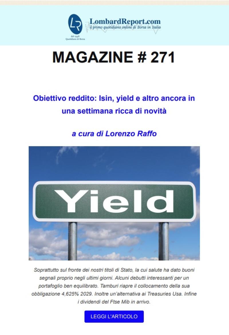 [MAGAZINE] Obbligazioni, dividendi e trend: guida ai segnali di una settimana cruciale