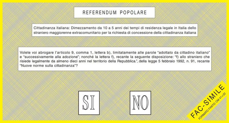 Quei dati del referendum sulla cittadinanza diversi da quelli degli altri 4 quesiti