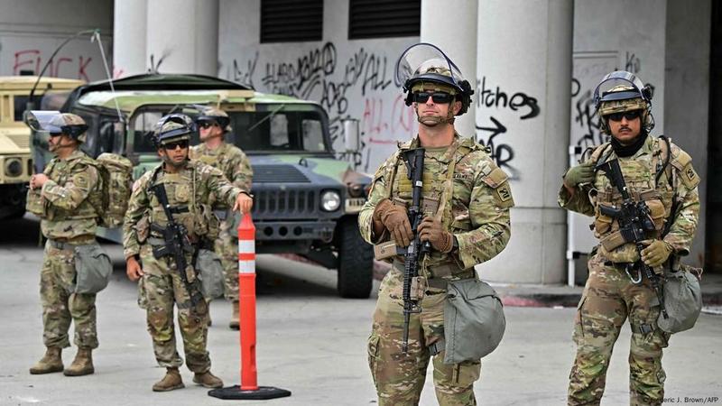 What is the US National Guard and how is it deployed?