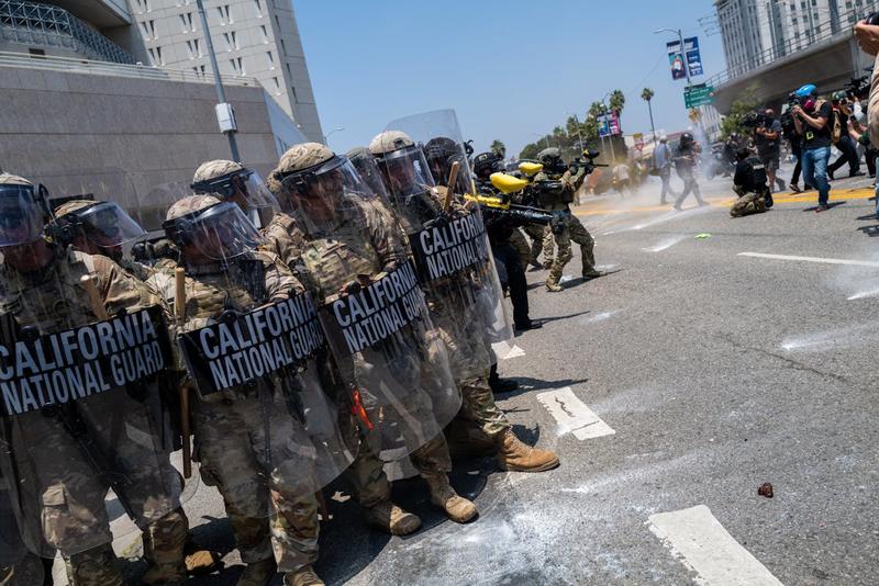 Trump Is Deploying the Marines Against U.S. Citizens