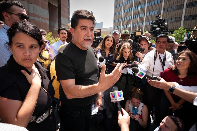 Labor Leader Released on Bond After Being Swept Up in ICE’s Violent Raid of LA