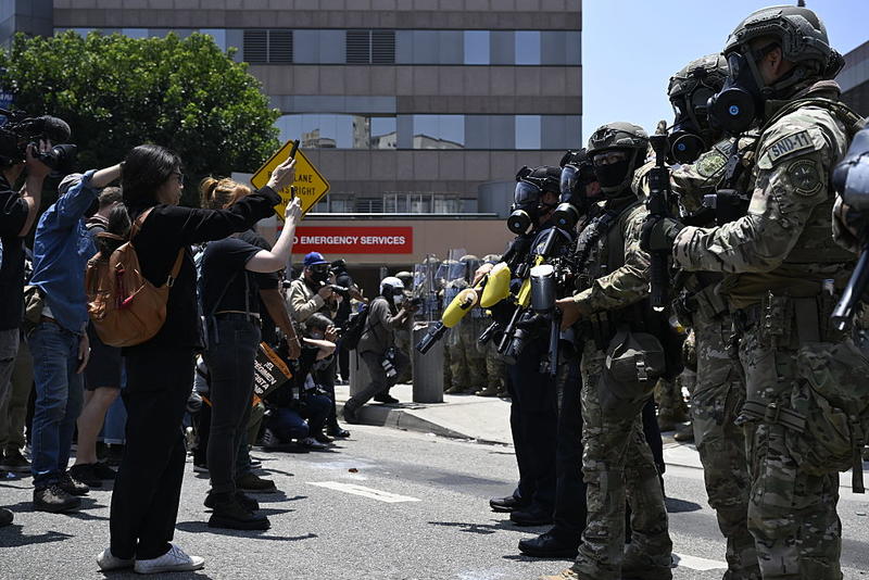 Editorial: A dangerous escalation in Los Angeles