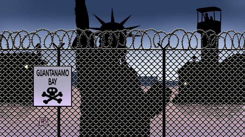Trump will 9000 Illegale in Guantánamo „parken” – auch Deutsche