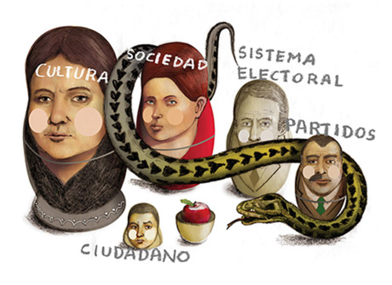 La corrupción corroe a la democracia