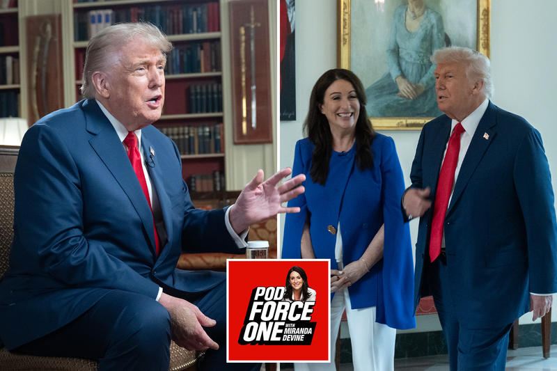 Miranda Devine: Trump is the White House host with the most as he gives wide-ranging interview for our debut podcast