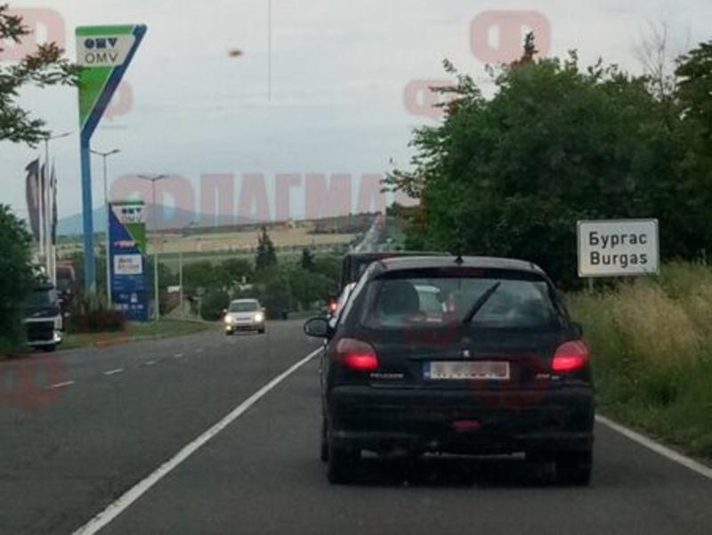Ад край Ветрен, опашките на пътя са километрични