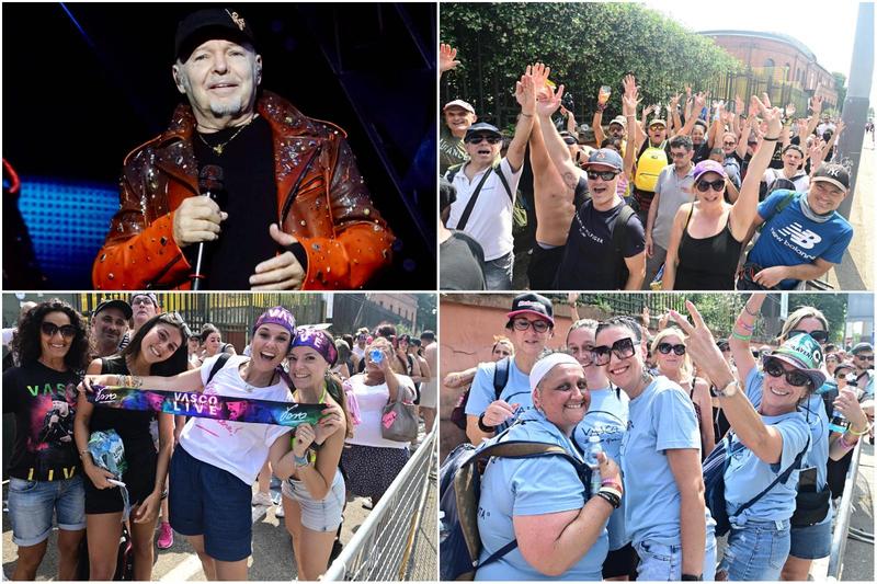 Fan di Vasco, la carica dei 77mila al Dall'Ara: “Una grande festa”