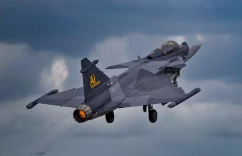 Il sistema Ai per caccia da combattimento testato con successo sul Gripen svedese