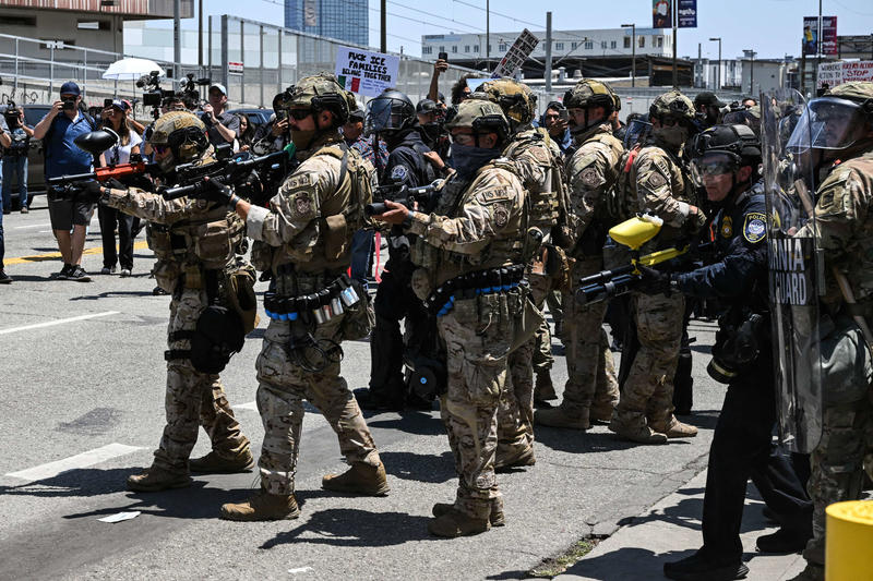Trump Has Deployed More Troops in LA Than Syria and Iraq, Per US Counts