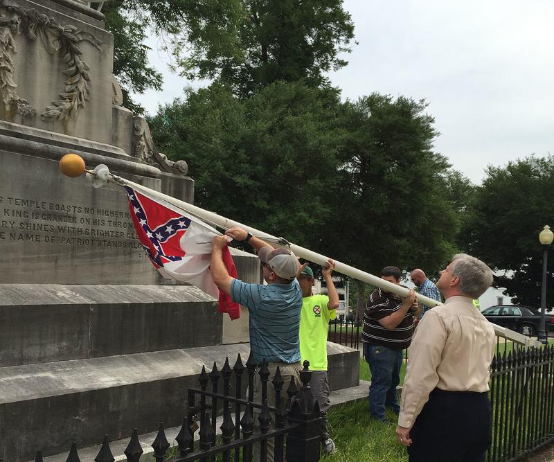 Offense is not a valid legal argument with monuments
