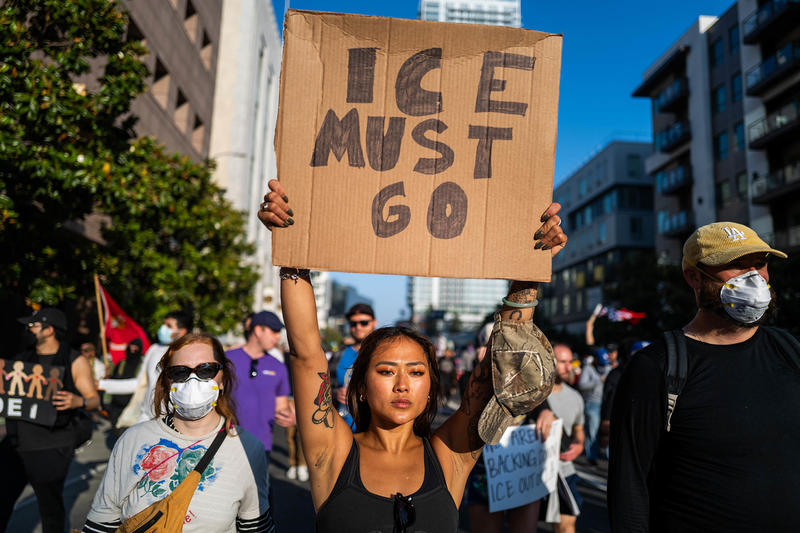 There’s nothing ‘spontaneous’ about radical ICE protests — here are the groups behind them