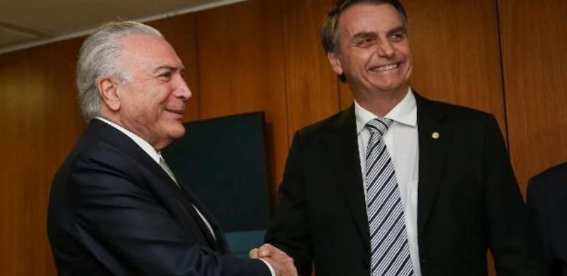 Temer aconselhou Bolsonaro a pedir desculpas a Moraes