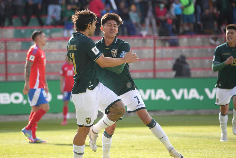 2-0. Terceros y Monteiro liquidan las ilusiones de Chile y le dan oxígeno a Bolivia