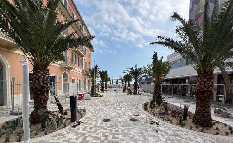 Riccione, si alza il sipario sul nuovo viale Ceccarini