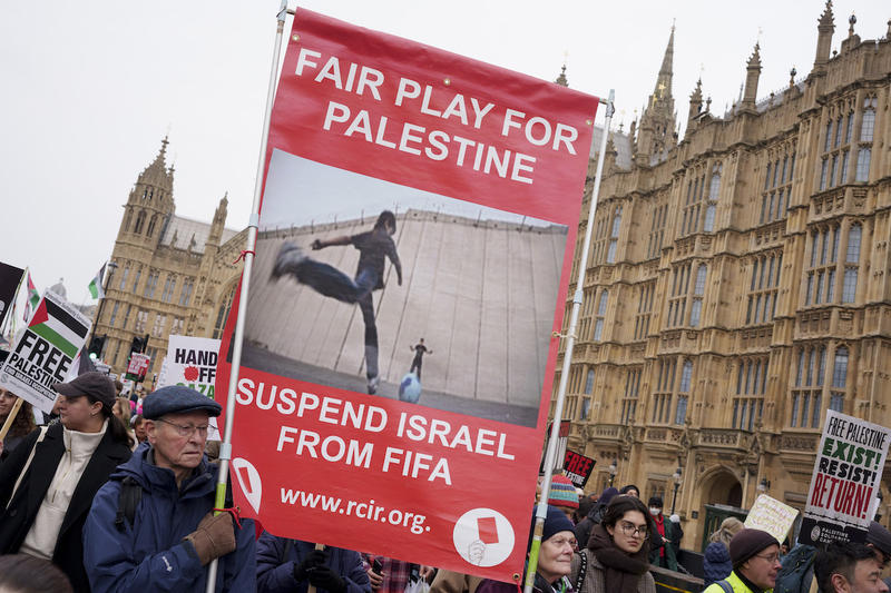 Red card for genocide: Why FIFA must be held to account