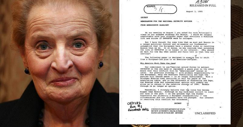 Tajni plan SAD-a za podjelu BiH: 'Kad je Hrvatska uspjela ondje gdje NATO zračnim napadima nije, promijenili su politiku'