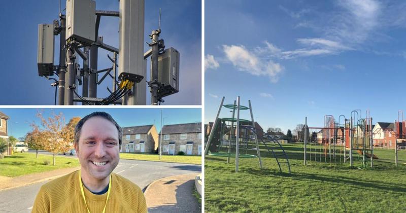 Fury over plans to 'sneak through' 120-ft mast next to homes and play park