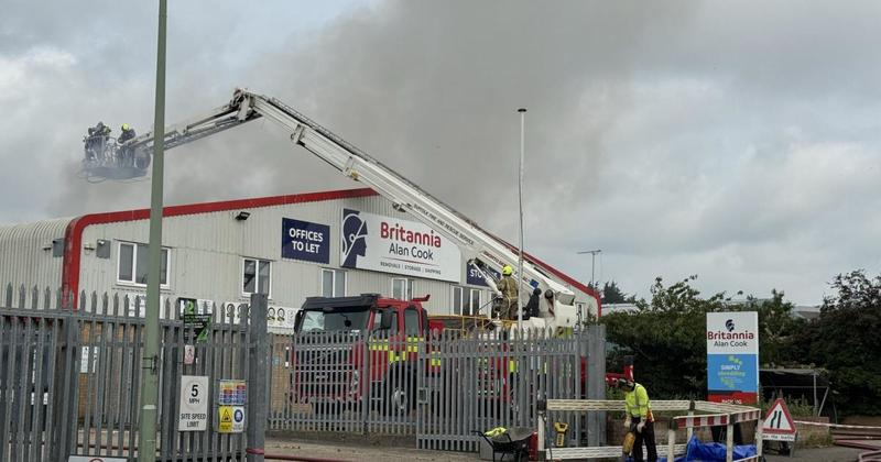 Devastated owners 'heartbroken' after fire engulfs warehouse