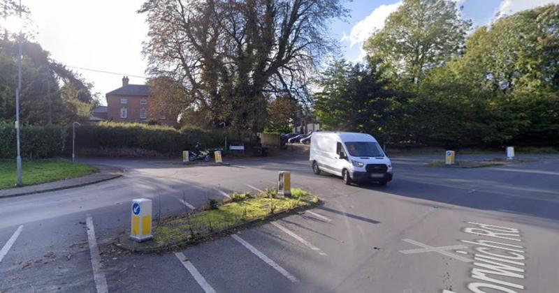 Hit-and-run leaves biker in hospital