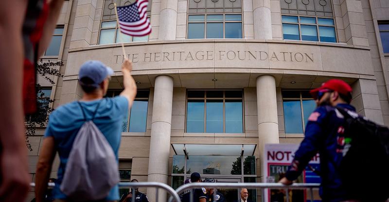‘Using Pepper Spray on Police Officers Is a Very Bad Idea,’ Judge Says to Heritage Foundation Protester
