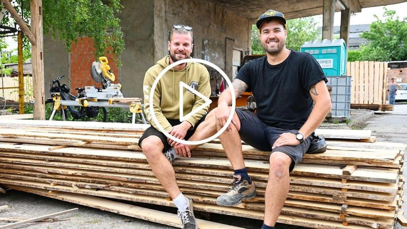 Altes Erfurter Bahnhallen-Quartier wird mit Biergarten & Co. wiederbelebt (Mit Video)