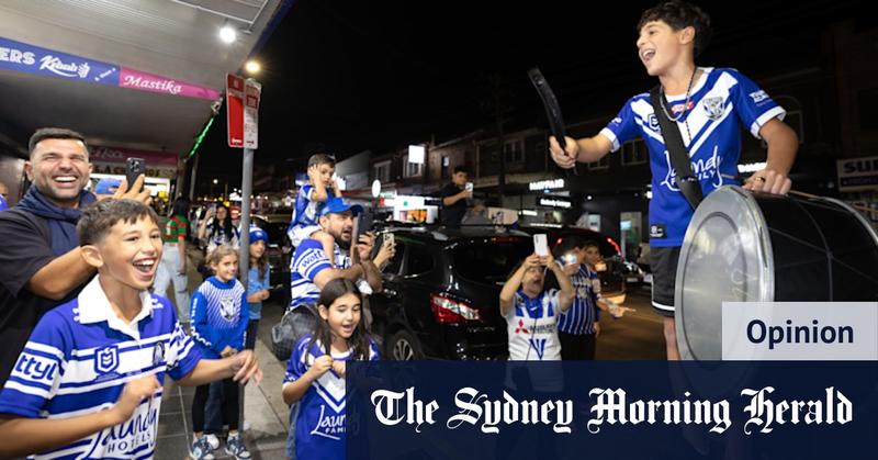 I’m a lifelong Bulldogs fan, so don’t tell me who’s allowed to join our bandwagon