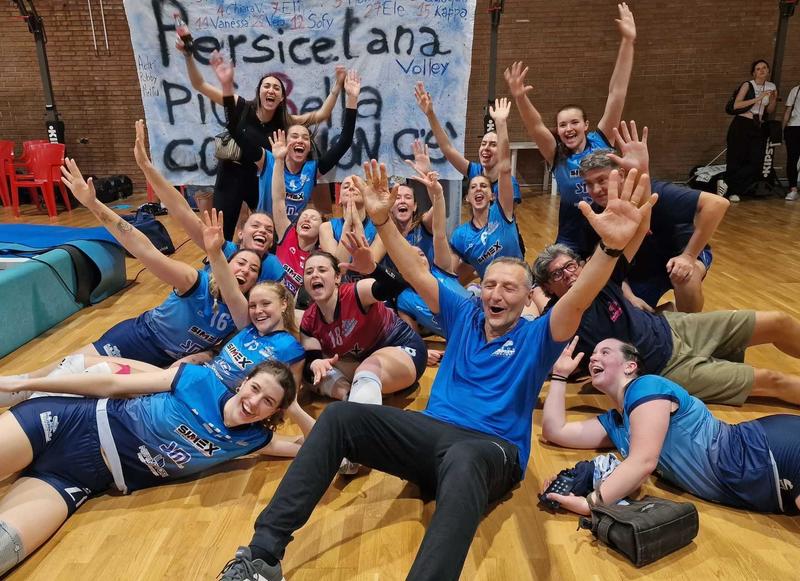 San Giovanni in Persiceto: promozione in B2 per la pallavolo femminile