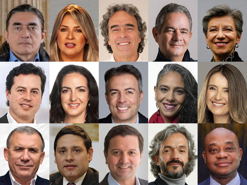 Talante y estrategia: así reaccionaron candidatos al atentado de Miguel Uribe