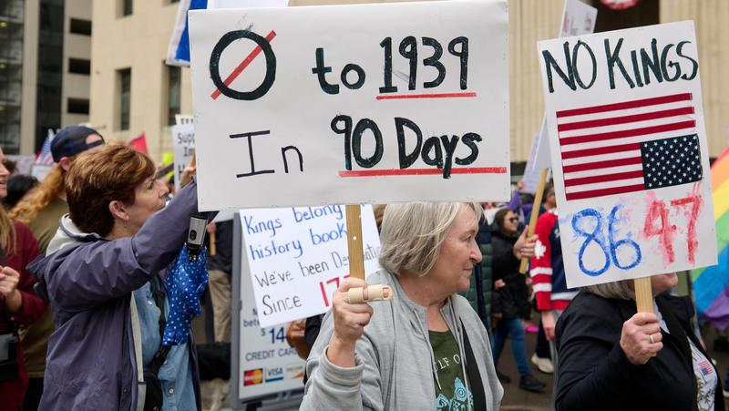 Military parade vs. 'No Kings' protests. Prepare for a sad Trump.