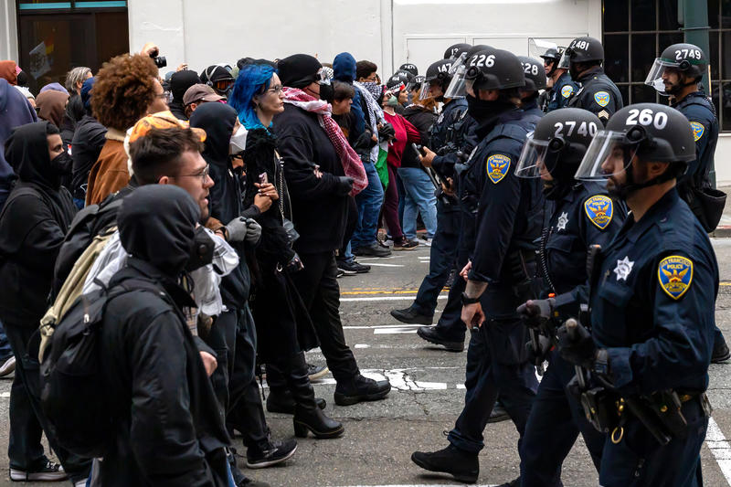 Student journalists caught in SFPD crackdown on ICE protesters