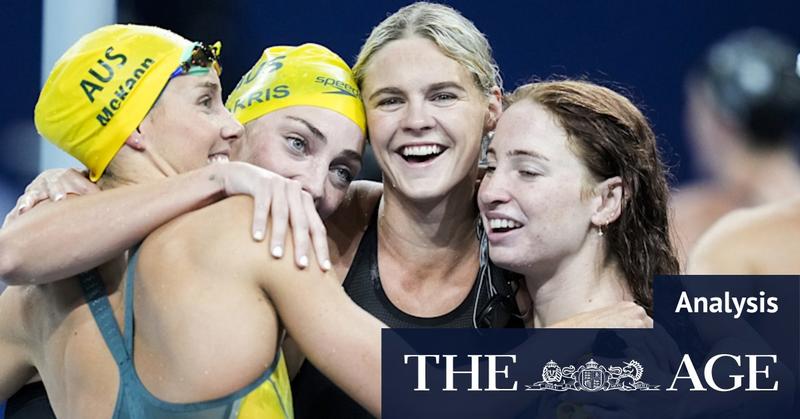 It’s the race Australia’s swimmers never lose. Now the USA can smell blood