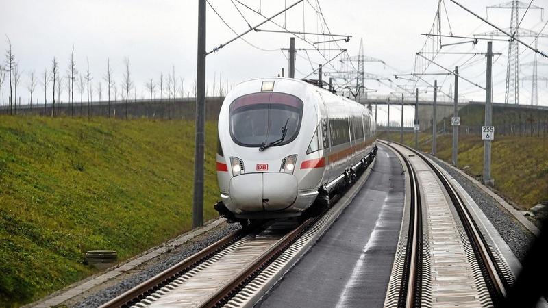 Längere Fahrzeiten in den Ferien: Bahn saniert in Thüringen ICE-Strecke
