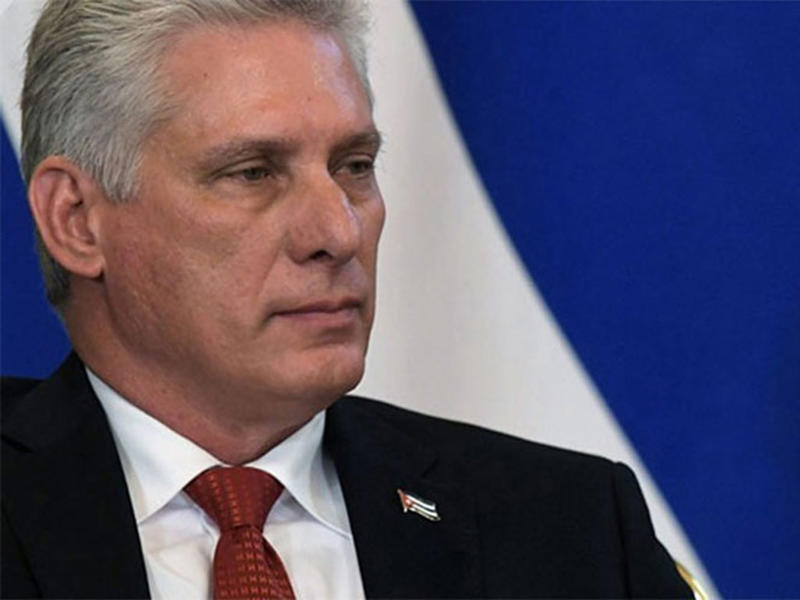 Condena presidente de Cuba ataque de Israel a Irán