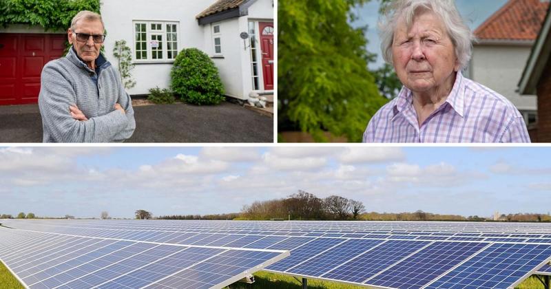 Villagers could be evicted from their homes to make way for massive solar farm
