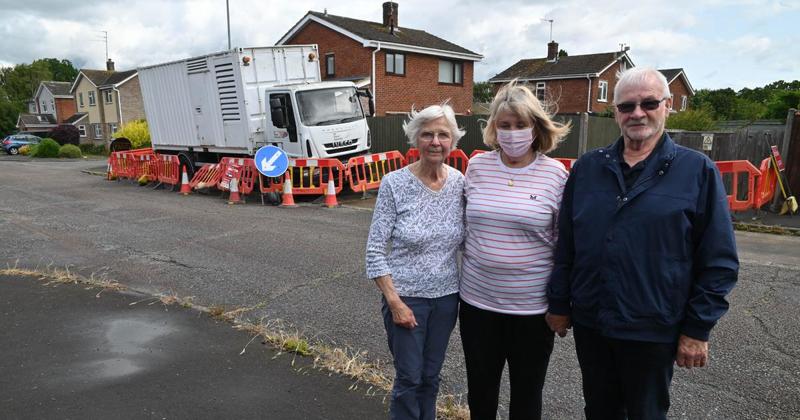 'Toxic' fumes and sleepless nights as giant generator set up in quiet village