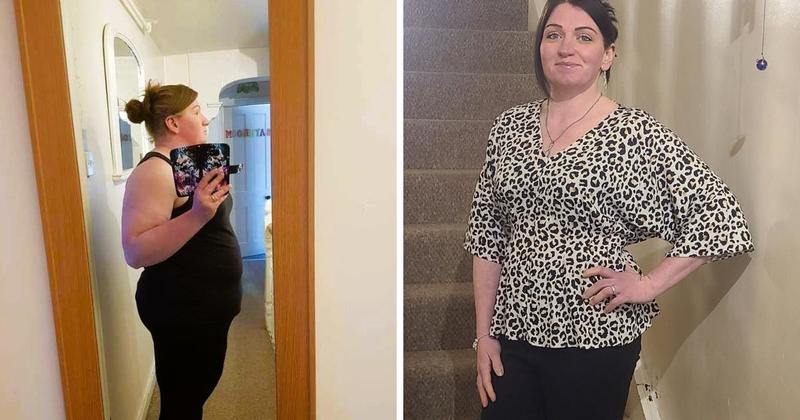 Mum-of-three loses more than six stone in just 20 months
