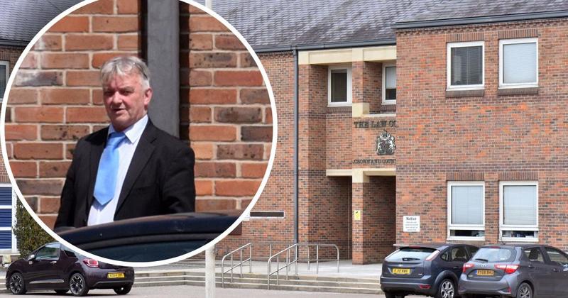 Former truck driver and self-styled lord denies he was his ex-partner's stalker