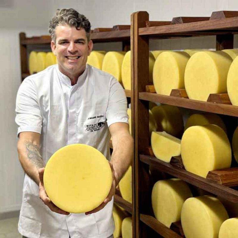 Queijos de até 130 kg são destaque em concurso em BH