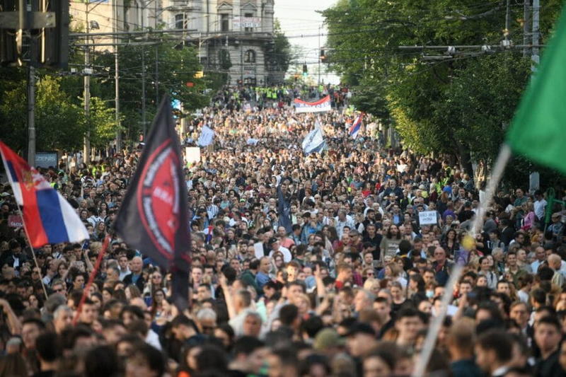 Србија пред изазовима грађанског сукоба и отворене ...
