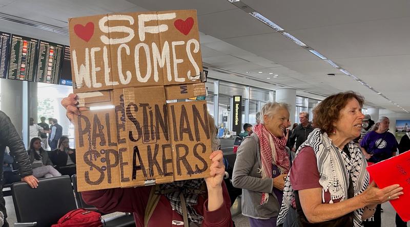 Bay Area synagogue mobilizes for two Palestinian visitors detained at airport
