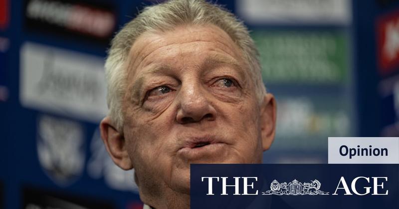 With the Bulldogs under fire, Ciraldo asked Gould to address the team. This is what he said
