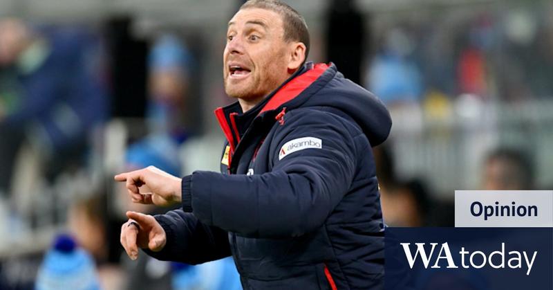Good enough: Simon Goodwin’s done enough repairs to coach Demons next year