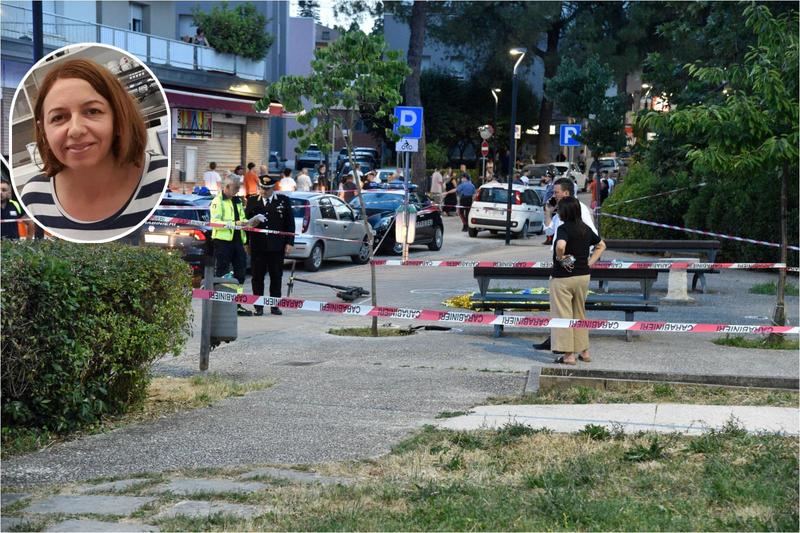 Omicidio a Tolentino, madre di due figli uccisa a coltellate davanti ai passanti. Le notizia in diretta