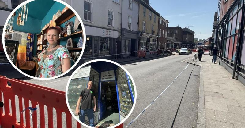 Traders in city street dubbed 'Marijuana Street' say it is becoming a 'ghost town'