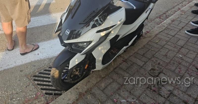 Στο νοσοκομείο οδηγός μηχανής μετά από τροχαίο